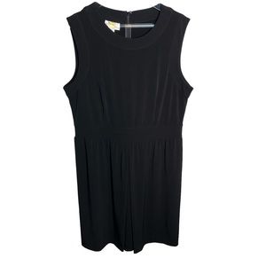 Talbots Long Sleeveless Black Dress